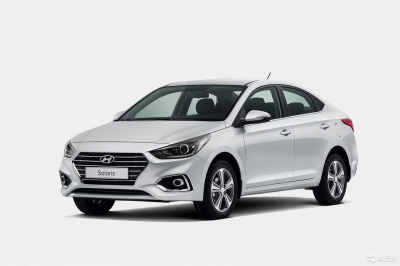 Hyundai Solaris белый 2020 год АКПП